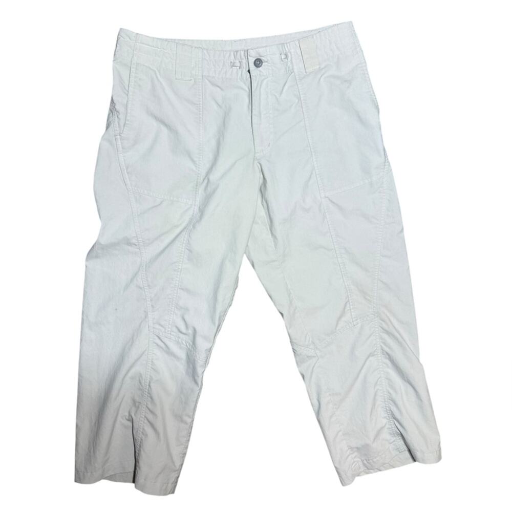 Y2K Patagonia Hiking Outdoor Gorpcore Cropped Pants Womens Size 12 Athleisure